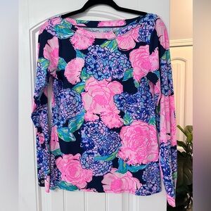Lilly Pulitzer Aleah top size Medium VVGUC